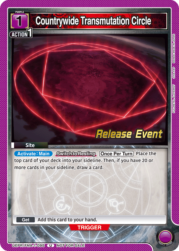 UEPR/FMA-1-095 Countrywide Transmutation Circle