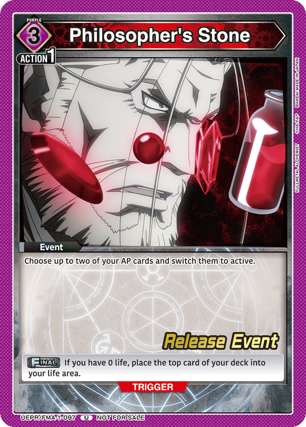 UEPR/FMA-1-097 Philosopher's Stone