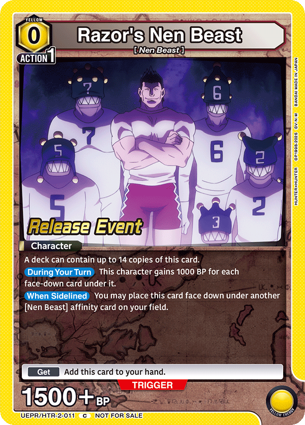 UEPR/HTR-2-011 Razor's Nen Beast