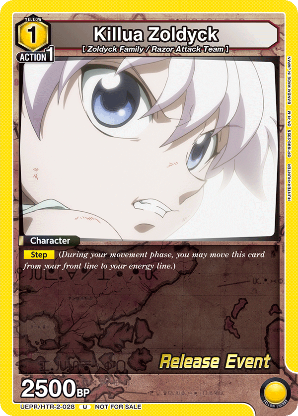 UEPR/HTR-2-028 Killua Zoldyck