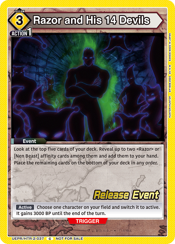 UEPR/HTR-2-037 Razor and His 14 Devils