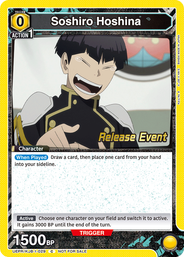 UEPR/KJ8-1-029 Soshiro Hoshina