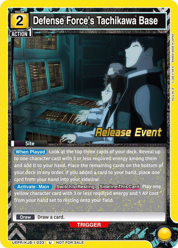 UEPR/KJ8-1-033 Defense Force's Tachikawa Base