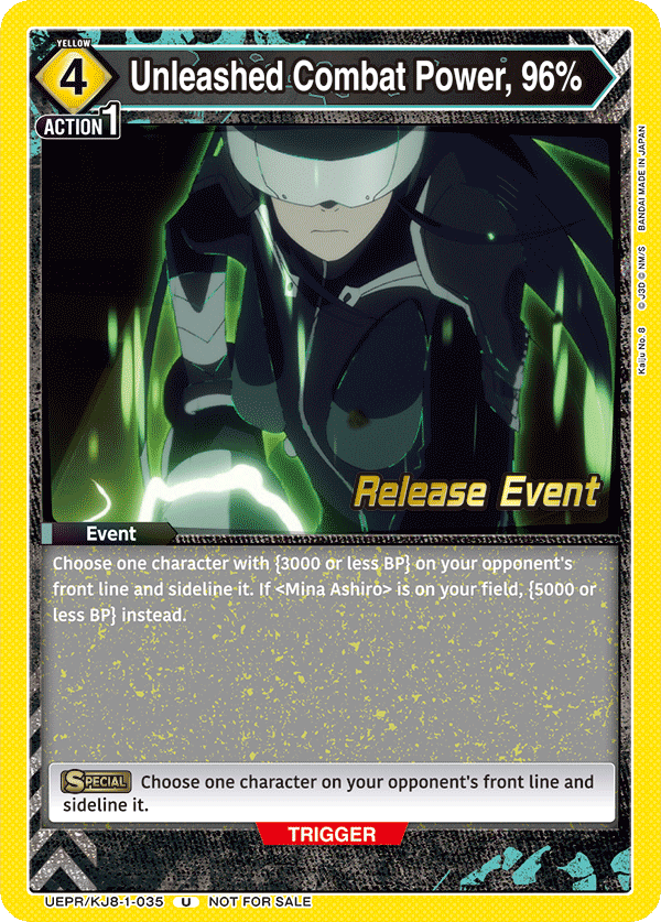 UEPR/KJ8-1-035 Unleashed Combat Power, 96%