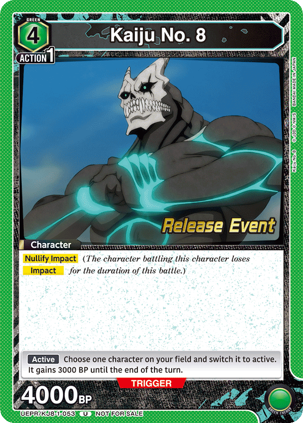 UEPR/KJ8-1-053 Kaiju No. 8