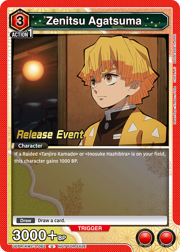 UEPR/KMY-3-062 Zenitsu Agatsuma