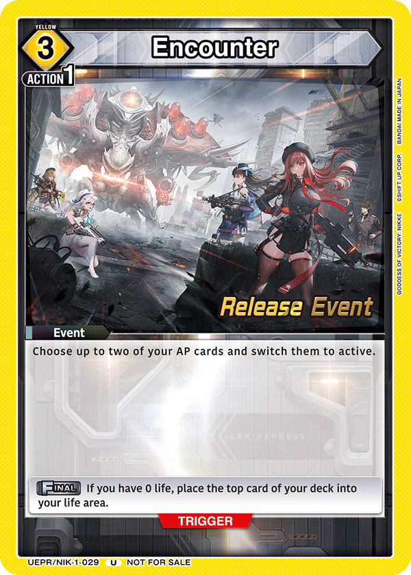 UEPR/NIK-1-029 Encounter