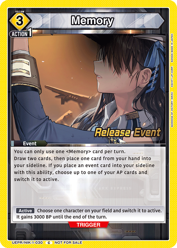 UEPR/NIK-1-030 Memory