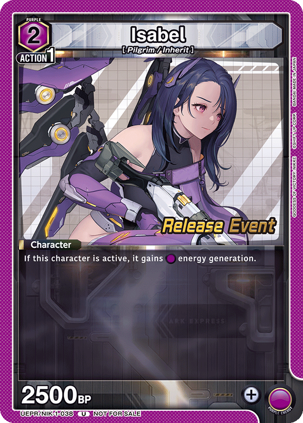 UEPR/NIK-1-038 Isabel