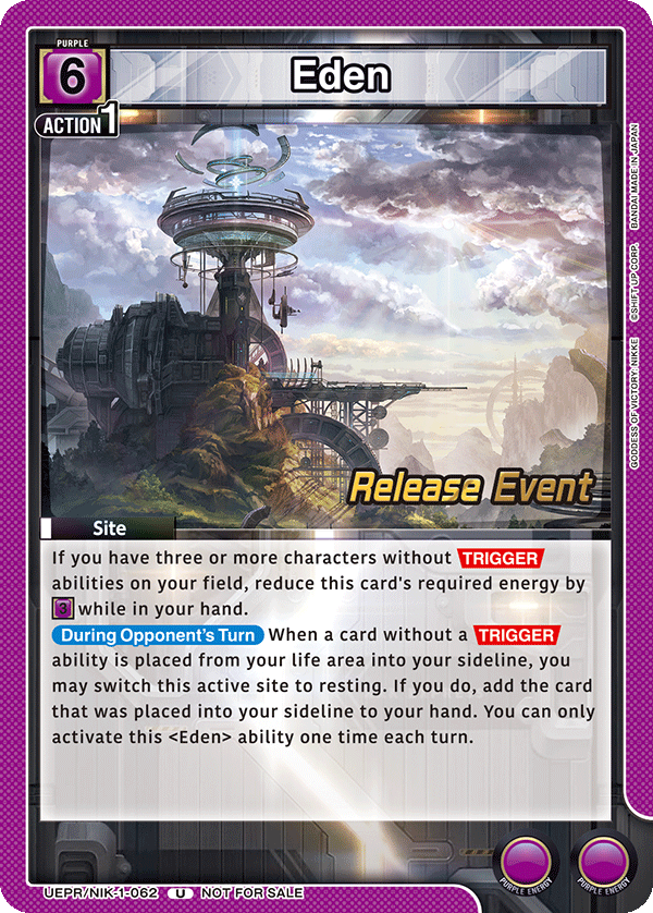UEPR/NIK-1-062 Eden