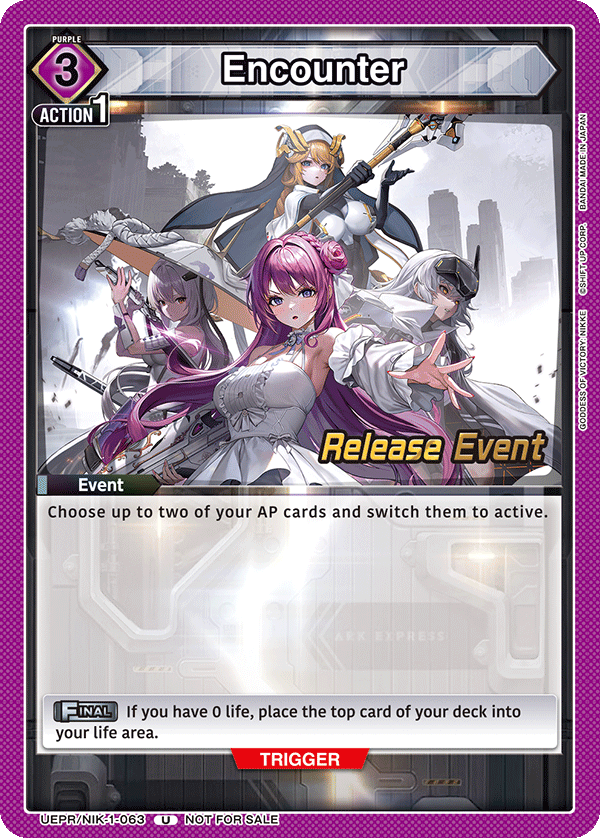 UEPR/NIK-1-063 Encounter