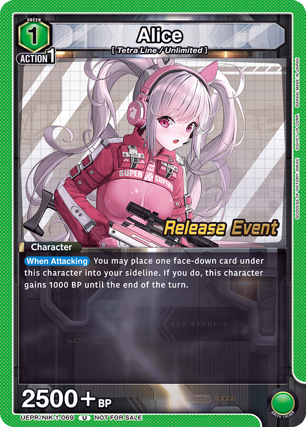 UEPR/NIK-1-069 Alice