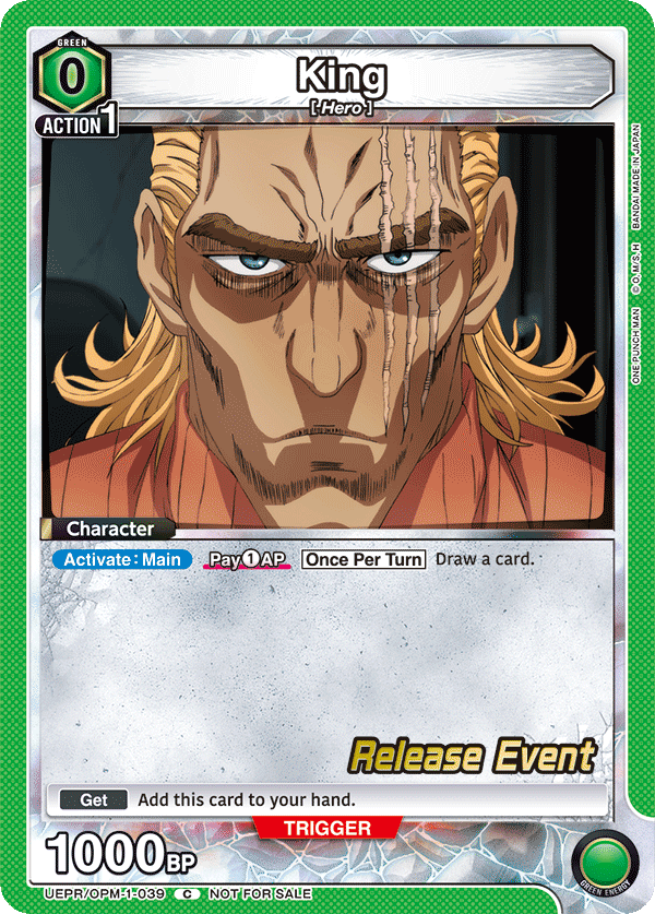 UEPR/OPM-1-039 King