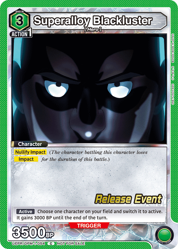 UEPR/OPM-1-054 Superalloy Blackluster