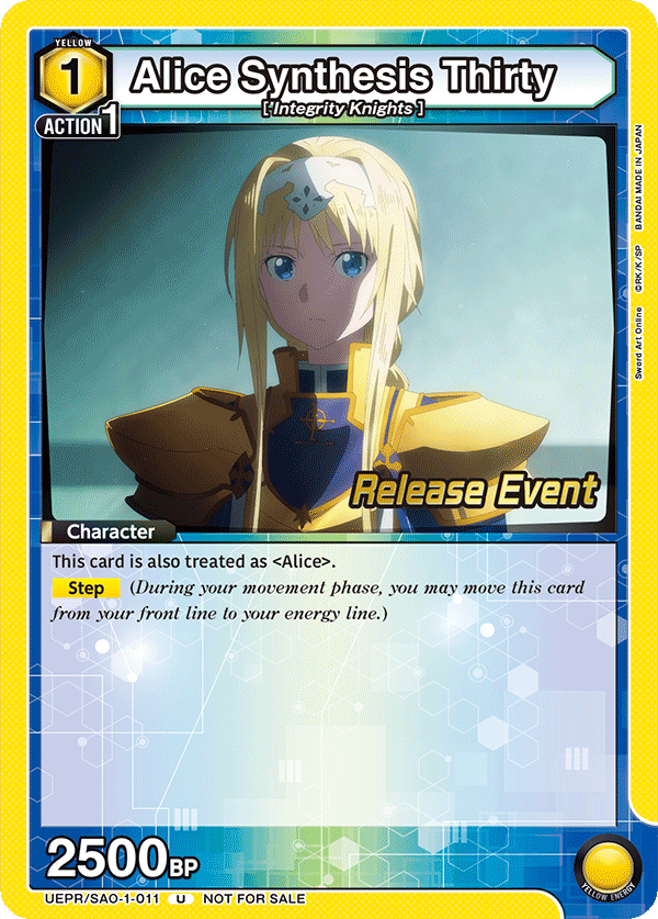 UEPR/SAO-1-011 Alice Synthesis Thirty