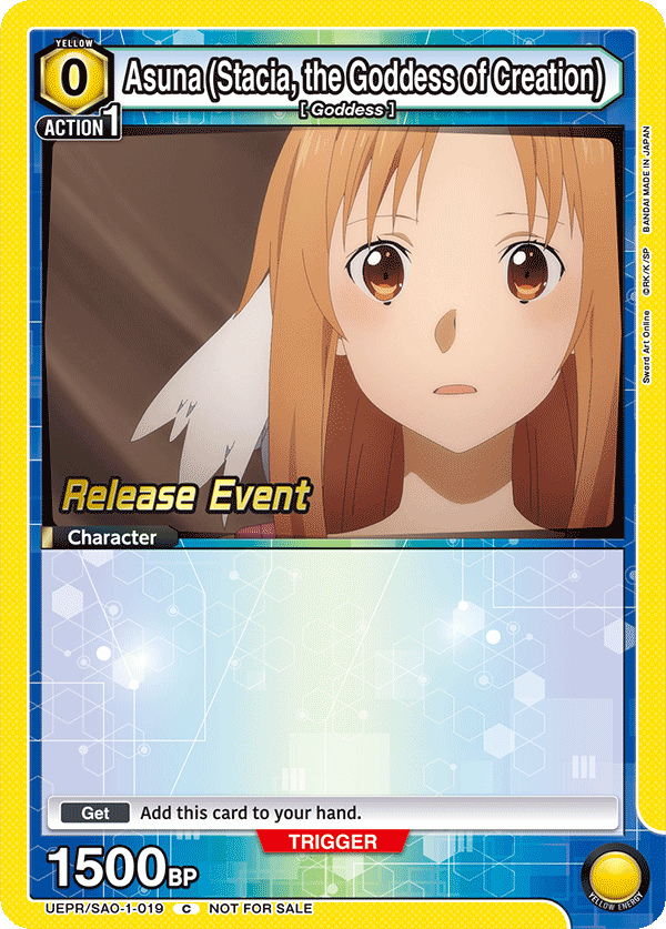 UEPR/SAO-1-019 Asuna (Stacia, the Goddess of Creation)