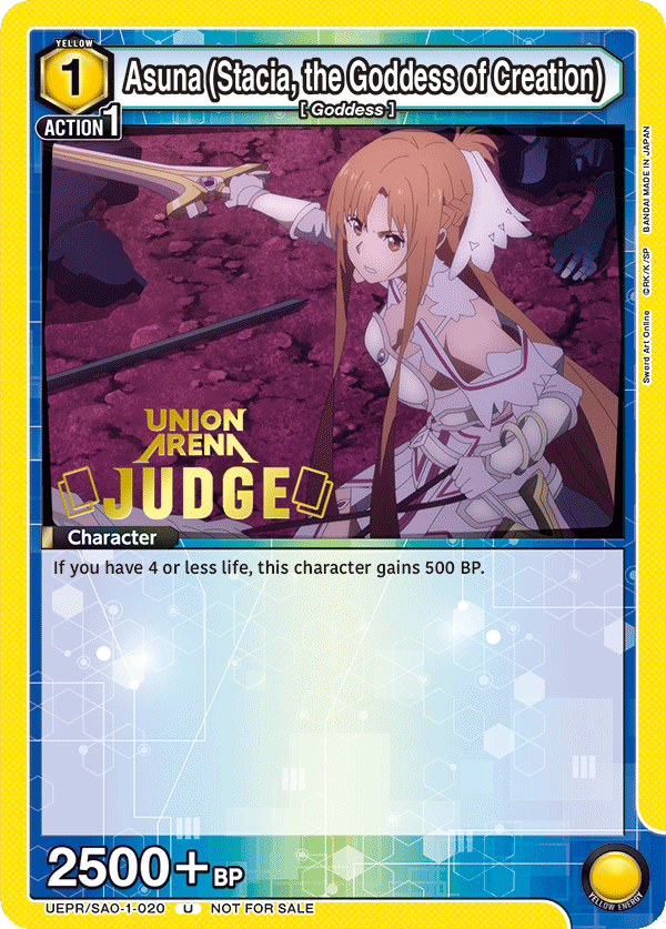 UEPR/SAO-1-020 Asuna (Stacia, the Goddess of Creation)