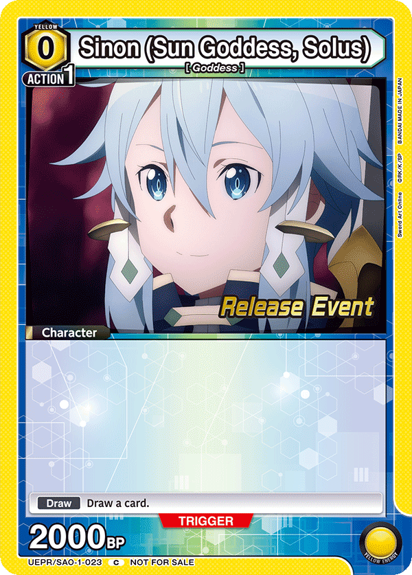 UEPR/SAO-1-023 Sinon (Sun Goddess, Solus)