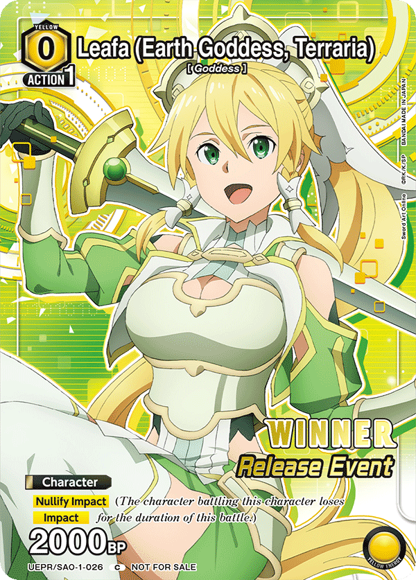 UEPR/SAO-1-026 Leafa (Earth Goddess, Terraria)