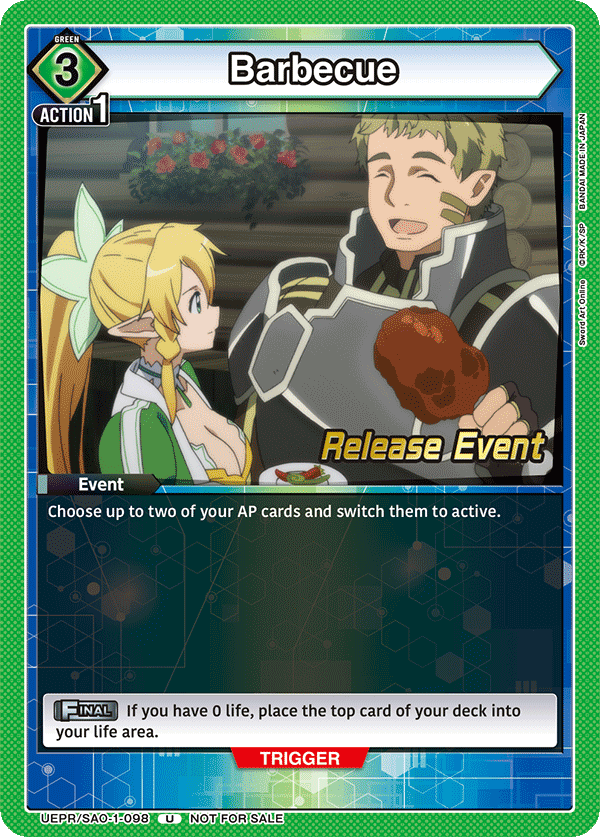 UEPR/SAO-1-098 Barbecue