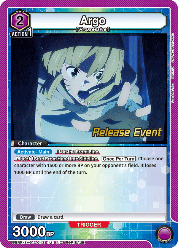 UEPR/SAO-2-043 Argo