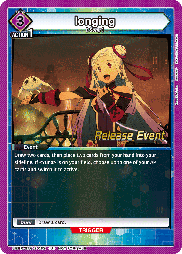 UEPR/SAO-2-062 longing