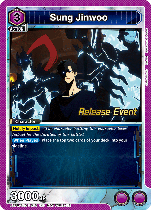 UEPR/SLG-1-016 Sung Jinwoo