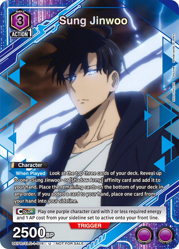 UEPR/SLG-1-018 Sung Jinwoo