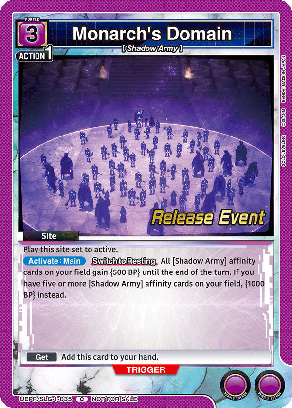 UEPR/SLG-1-035 Monarch's Domain