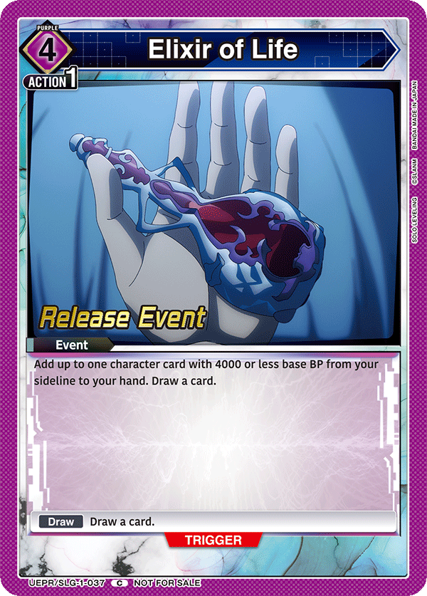 UEPR/SLG-1-037 Elixir of Life