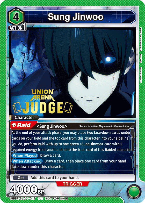 UEPR/SLG-1-047 Sung Jinwoo