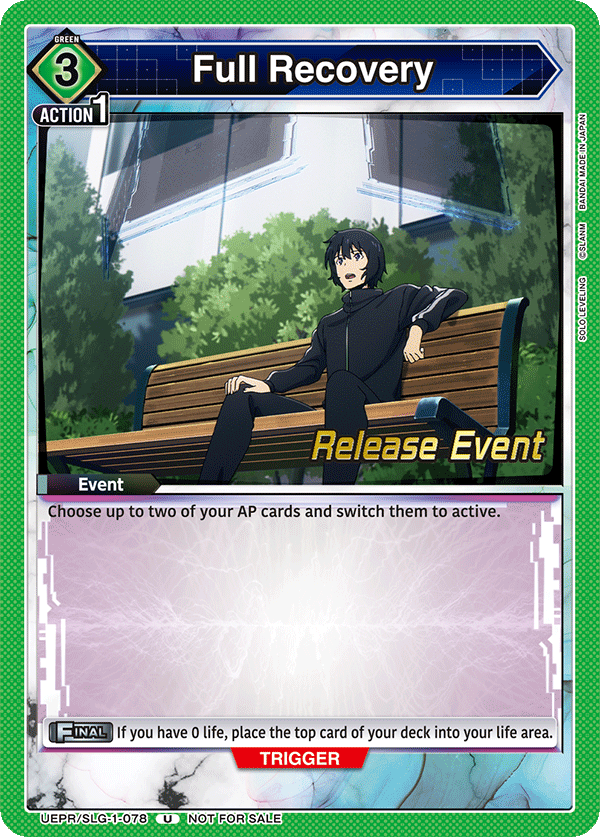 UEPR/SLG-1-078 Full Recovery