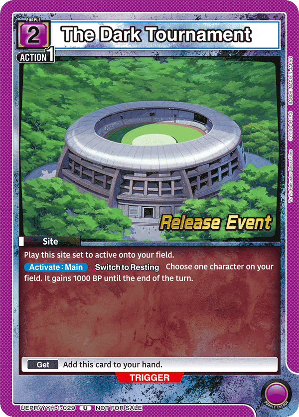 UEPR/YYH-1-029 The Dark Tournament