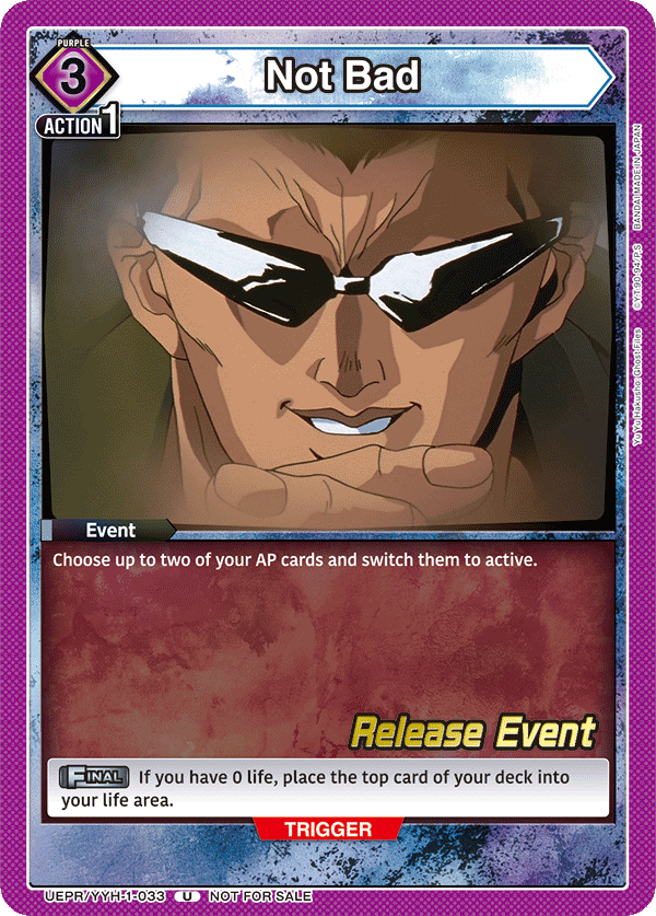 UEPR/YYH-1-033 Not Bad