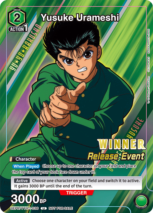 UEPR/YYH-1-036 Yusuke Urameshi