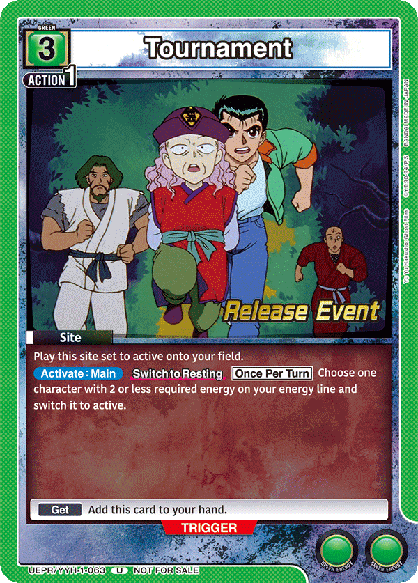 UEPR/YYH-1-063 Tournament