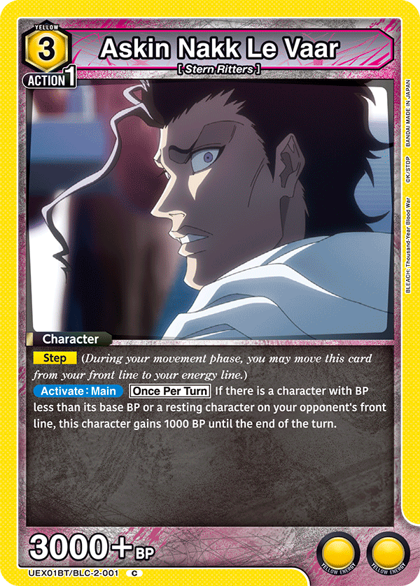 UEX01BT/BLC-2-001 Askin Nakk Le Vaar