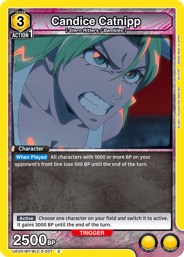 UEX01BT/BLC-2-007 Candice Catnipp