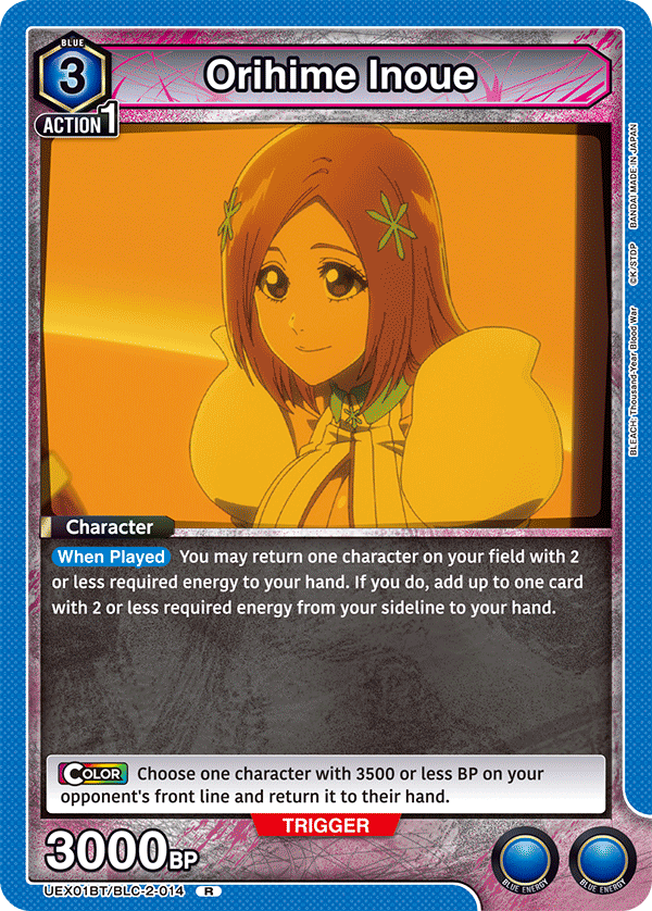 UEX01BT/BLC-2-014 Orihime Inoue