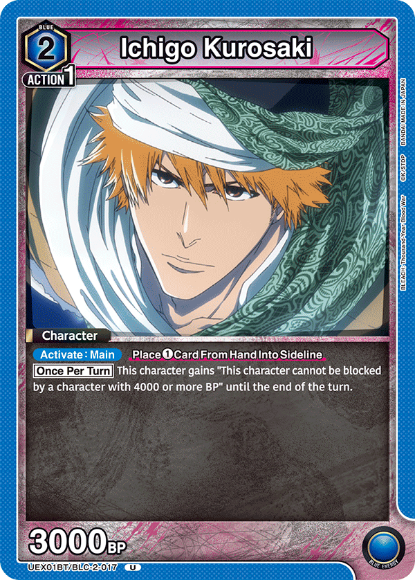 UEX01BT/BLC-2-017 Ichigo Kurosaki