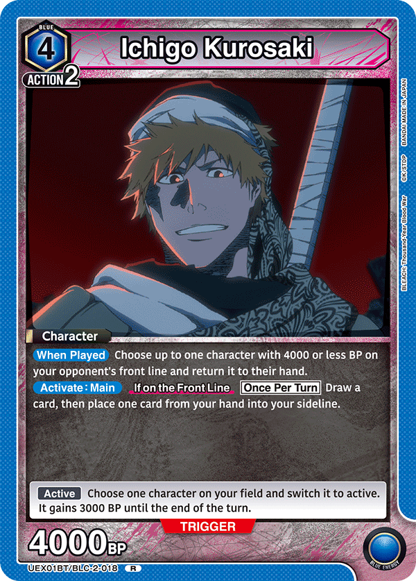 UEX01BT/BLC-2-018 Ichigo Kurosaki
