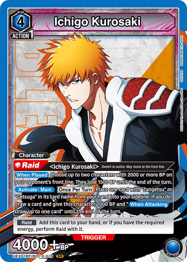 UEX01BT/BLC-2-019 Ichigo Kurosaki