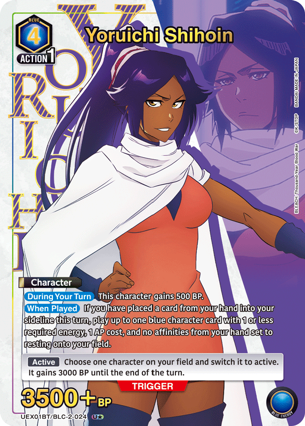 UEX01BT/BLC-2-024 Yoruichi Shihoin