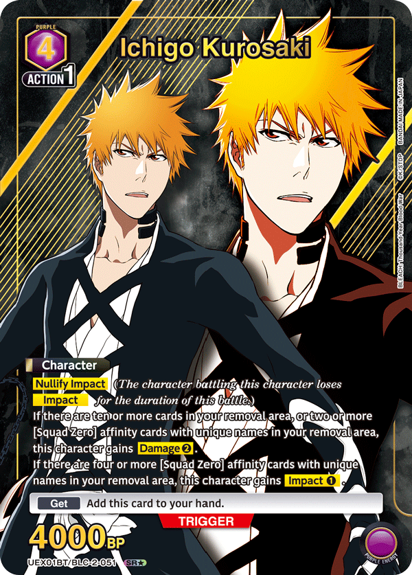 UEX01BT/BLC-2-051 Ichigo Kurosaki