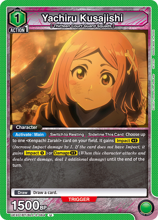 UEX01BT/BLC-2-064 Yachiru Kusajishi