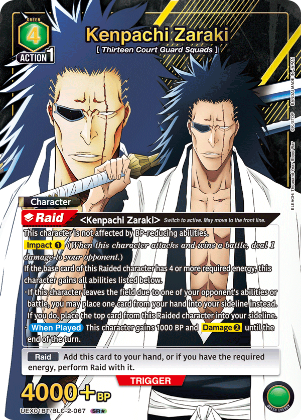 UEX01BT/BLC-2-067 Kenpachi Zaraki