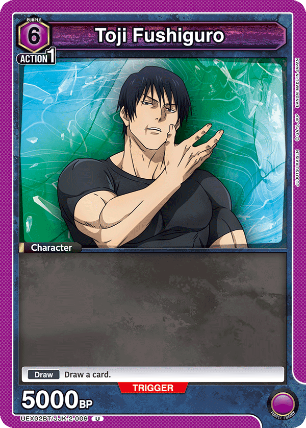 UEX02BT/JJK-2-009 Toji Fushiguro
