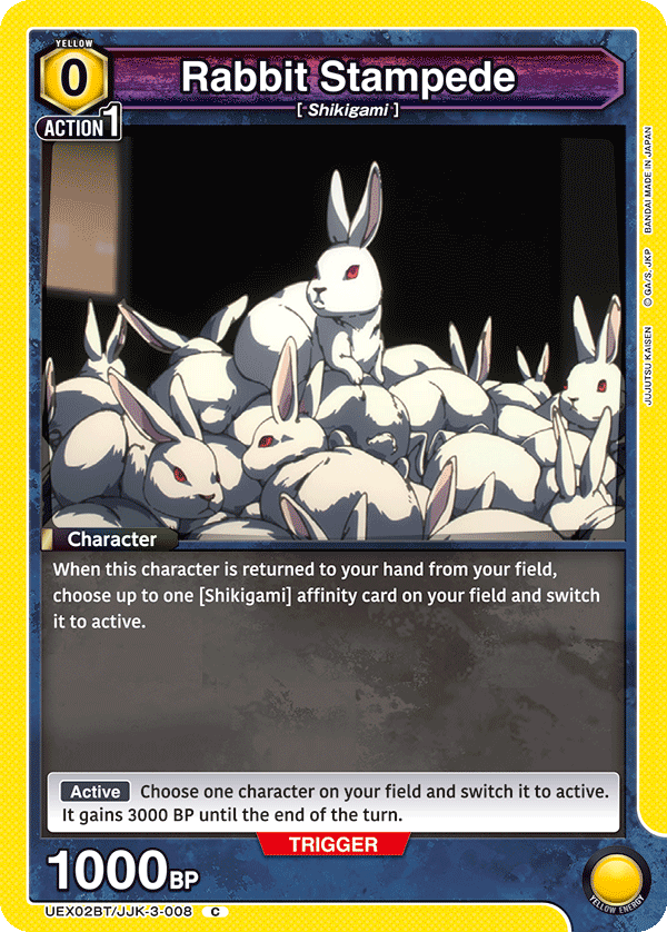 UEX02BT/JJK-3-008 Rabbit Stampede