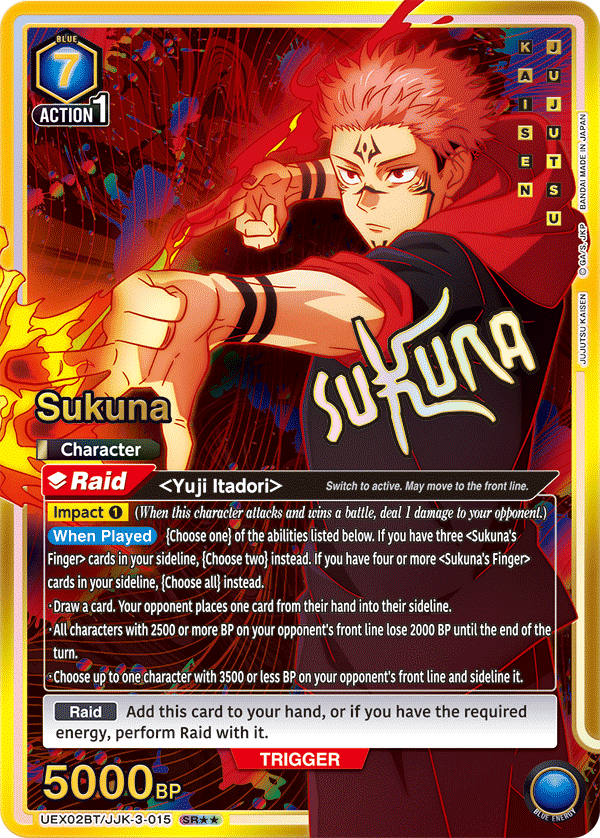 UEX02BT/JJK-3-015 Sukuna