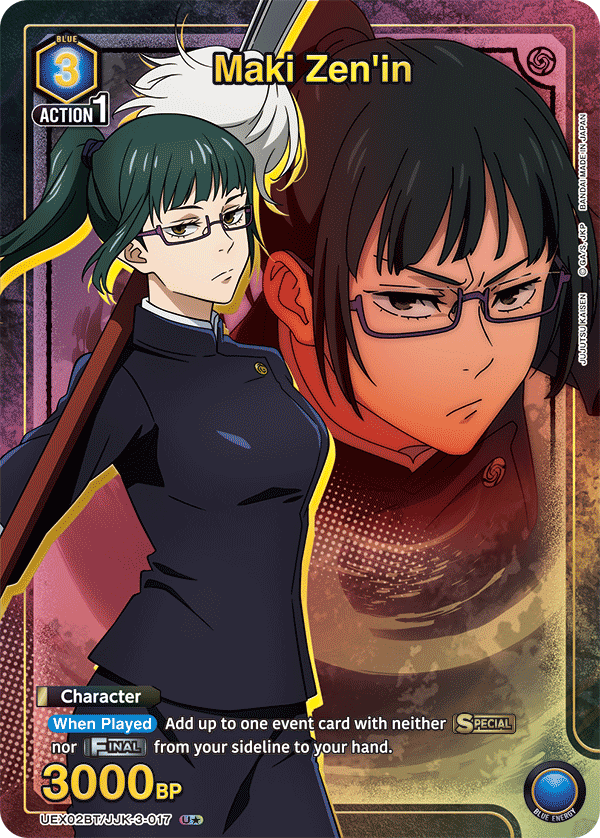 UEX02BT/JJK-3-017 Maki Zen'in